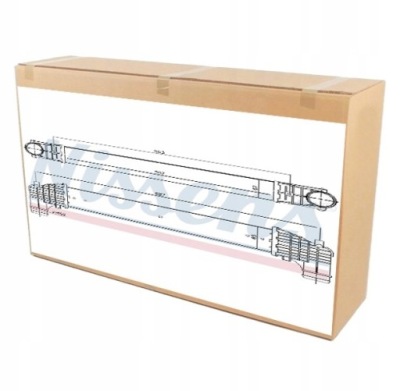 Интеркулер радиатор воздуха к ford galaxy mk 1 1.9 tdi 2.0 фото №1