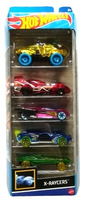 HOT WHEELS ZESTAW 5 AUTEK X-RAYCERS