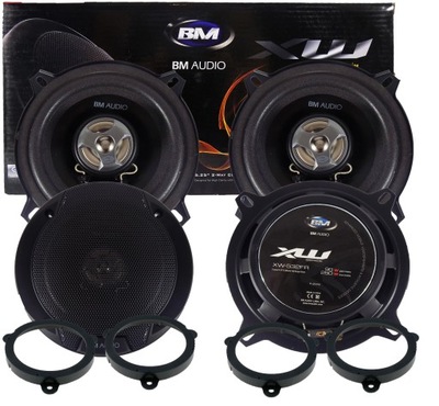 BOSCHMANN ALTAVOCES 13CM 4 PIEZAS PARA RENAULT MEGANE 3 250WATT PARTE DELANTERA + PARTE TRASERA  