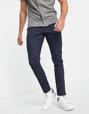 JACK & JONES GŁADKIE SPODNIE CHINOSY W30 L34