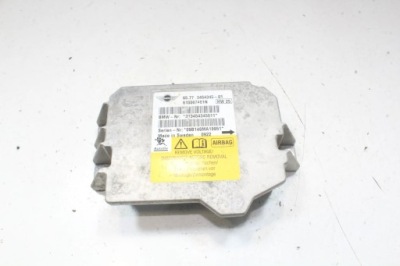 Mini cabrio r57 r57n lci модуль датчик подушек подушка безопасности 3454345 фото №1