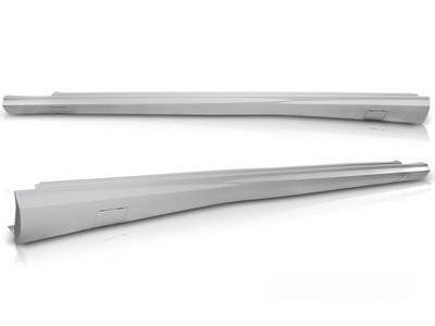 Пороги накладки порогові amg style mercedes w212 09-13 фото №1