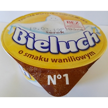 Serek o smaku waniliowym 150g Bieluch