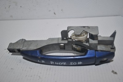 Ручка наружная peugeot 407 левый перед фото №1