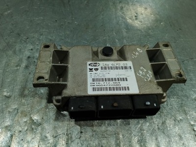 KOMPUTER, VALDIKLIS PEUGEOT 206 9654722680 16.712.054 1.4 16V 