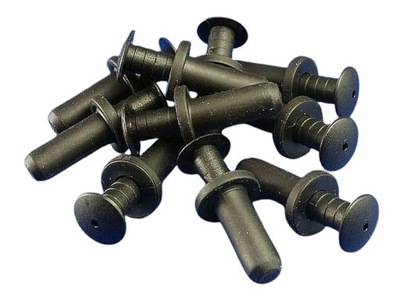 10x штифт 6 кліпса оббивка багажника mercedes c clk e gl glk ml slk r фото №1