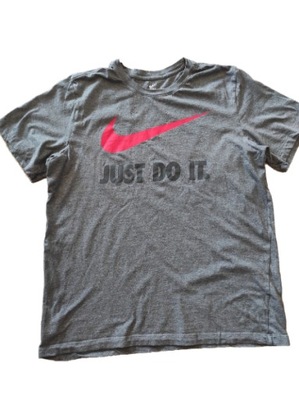 SZARA KOSZULKA NIKE TEE JUST DO IT R.L/XL