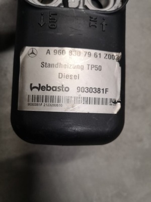 Webasto mercedes actros mp4 a9608307961 z002 tp 50 9030381f 9030839c фото №1