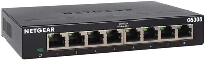SWITCH NETGEAR GS308-300PES 8 PORTÓW gigabit 1000