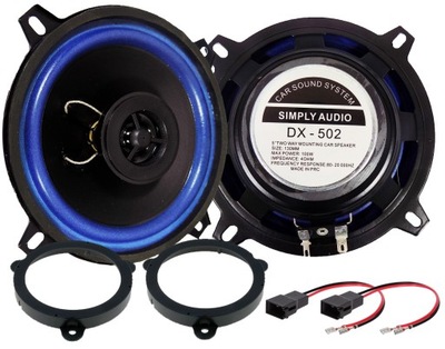 SPEAKERS 13CM RENAULT MEGANE 3 FRONT REAR DISTANCE  