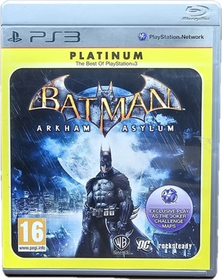 Gra Batman: Arkham Asylum PS3 Sony Playstation 3
