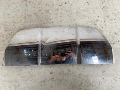 Mercedes ml w166 amg заглушка фаркоп бампера задній хром фото №1