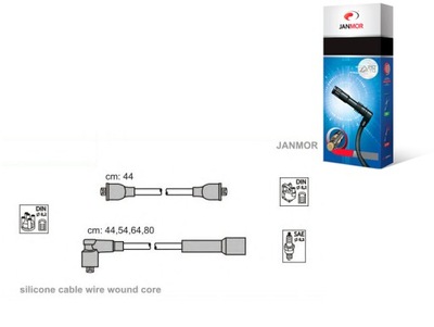 Дроти запалювання kpl. seat janmor фото №1