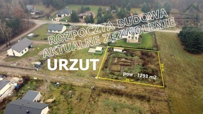 Działka, Urzut, Nadarzyn (gm.), 1293 m²