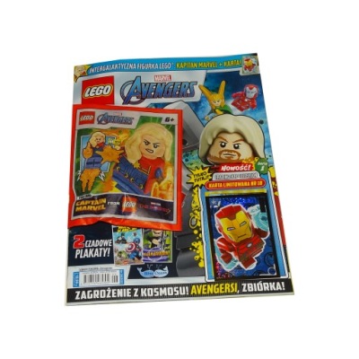 LEGO MARVEL AVENGERS 6 / 2023 figurka capitan marvel