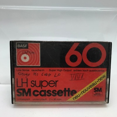 Kaseta - Kaseta magnetofon BASF LH Super I 60