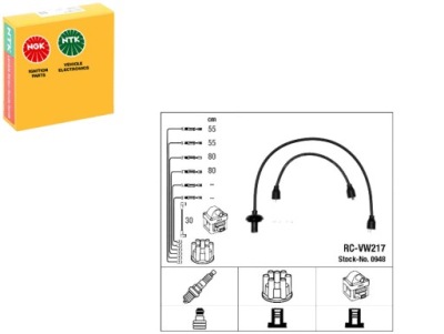Ngk дроти запалювання 111998031 фото №1