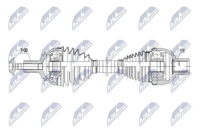 SEMI-EJE DE ACCIONAMIENTO MERCEDES A W176 A160CDI-A220CDI, A2  