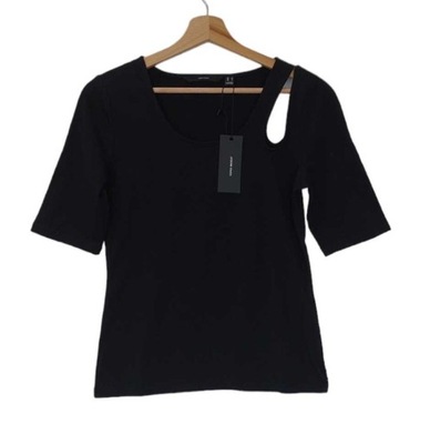 Vero Moda czarny t-shirt wycięcia M