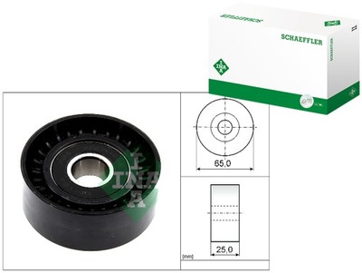 Schaeffler ina 532 0892 10 ролик напрямна / напрямна, ремінь клиновий зубчастий фото №1