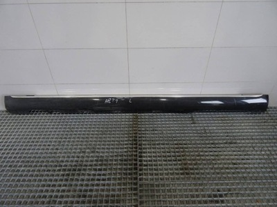 Молдинг поріг ліва поріг хром audi a8 d4 фото №1