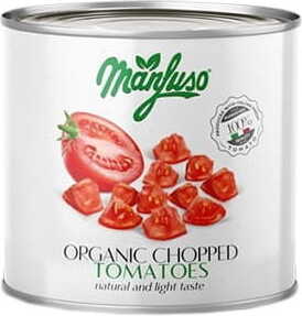Pomidory w kawałkach BIO 2,5 kg Manfuso