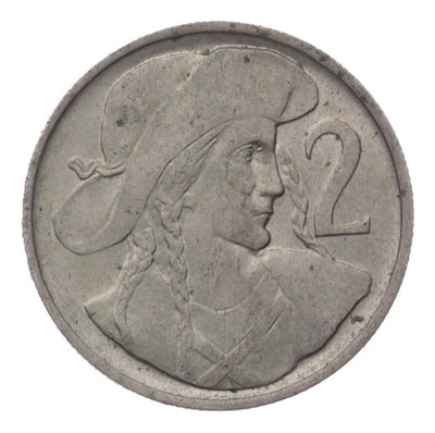 [M10757] Czechy 2 korony 1947