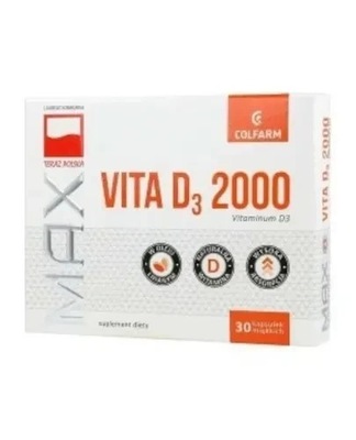 Max Vita D3 2000 30 kapsułek