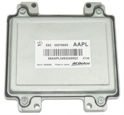 Бортовий комп'ютер ecu opel corsa d 1.2 e83 55576685 aapl фото №1