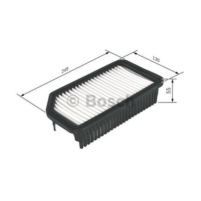 FILTRO AIRE BOSCH F 026 400 137  