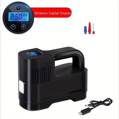 PORTABLE MULTIFUNCTIONAL AIR PUMP, CAR TIRE PUMP INFLATOR PARA OUTDOOR  