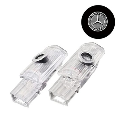 2 PIEZAS MERCEDES-BENZ W215 W164 X164 LOGOTIPO PROYECTOR  