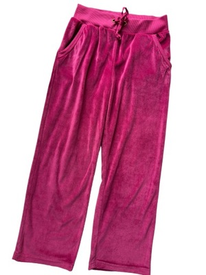Spodnie dziecięce welurowe MISS FOUR r. 122-128 cm