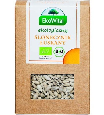 EKOWITAL EKOLOGICZNY SŁONECZNIK ŁUSKANY BIO 180g