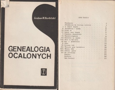 GENEALOGIA OCALONYCH Lesław M. Bartelski