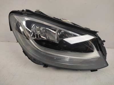 Mercedes c-klasa w205 лампа правая перед 2014- фото №1