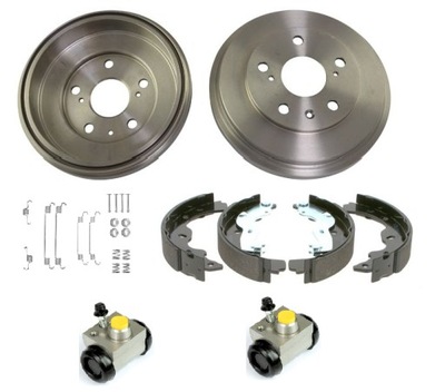 BEBNY ZAPATAS DE TAMBOR CILINDROS FIAT SEDICI SUZUKI SX4 EUROPA  