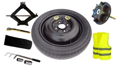 WHEEL SPACE-SAVING WHEEL MITSUBISHI COLT VI 115/70R15 SET  