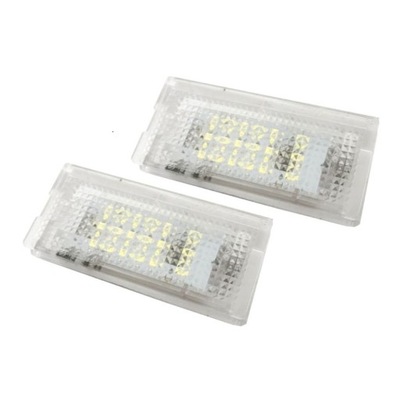 ПОДСВЕТКА НОМЕРА LED (СВЕТОДИОД ) ЛАМПОЧКИ НОМЕРА DO BMW 3 E46 2002 2003 2005