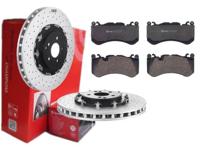 Тормозные диски тормозные колодки brembo p mercedes amg c219 c204 r230 фото №1