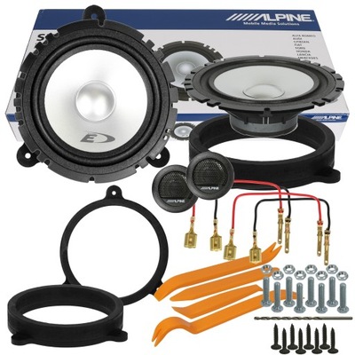 ALPINE ALTAVOCES SUBARU FORESTER PARTE DELANTERA PARTE TRASERA  