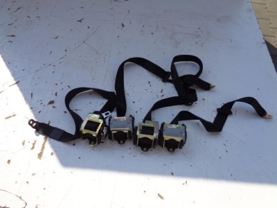 Ремни натяжители чёрные audi a6 c5 фото №1