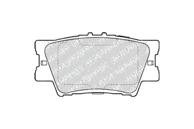 Гальмівні колодки гальмівні volvo 340-360 lexus es toyota ava фото №1