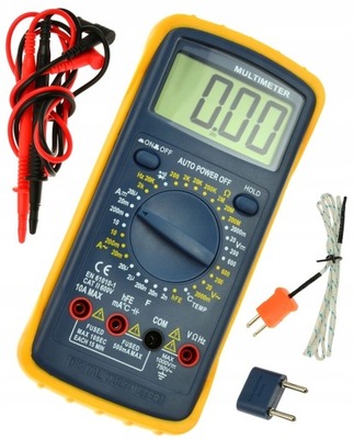 Miernik Multimetr Tester uniwersalny Cyfrowy LCD