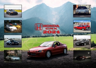 Kalendarz Honda CRX 2024 