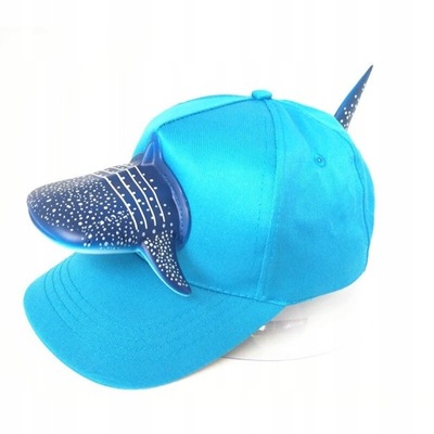 3D rekin czapka z daszkiem czapeczka