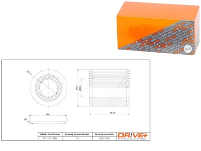 FILTRO ACEITES FORD DIESEL 2.2 15- RANGER DRIVE+  