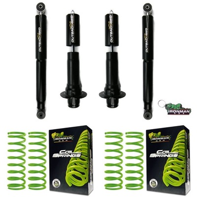 Амортизатори пружини +2' jeep cherokee kj liberty фото №1