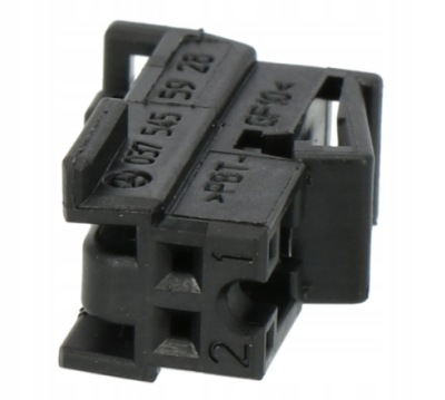 Оригінальна штекер 2-pin mqs mercedes-benz a0375455928 фото №1