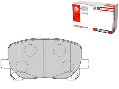 КОЛОДКИ ТОРМОЗНЫЕ PONTIAC VIBE TOYOTA AVENSIS VERSO